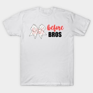 bows before bros T-Shirt